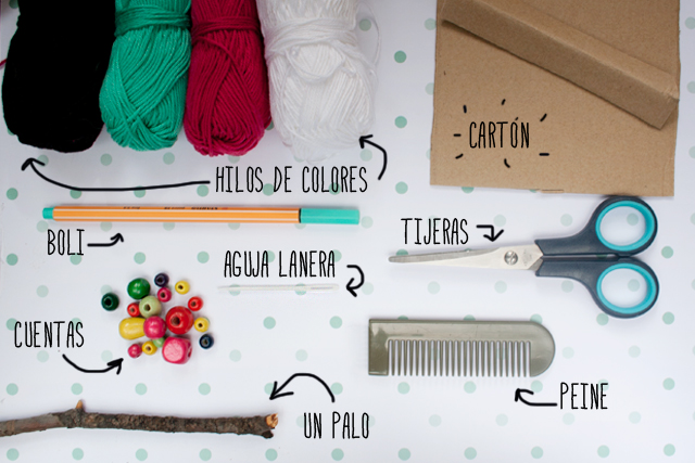 DIY weaving by I am a Mess
