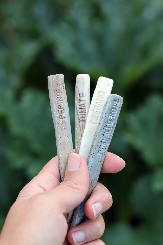 Herb markers by "I am a Mess"
