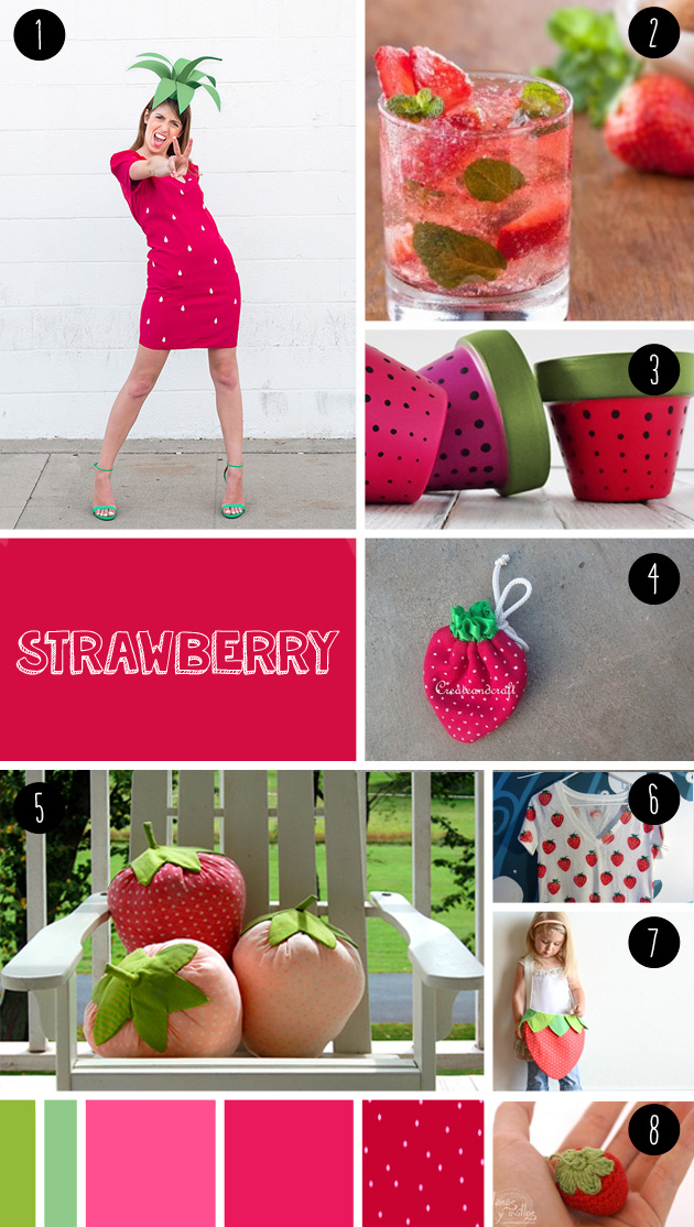 8 strawberry DIY seen at 'I am a mess'